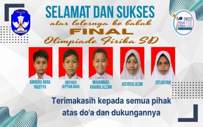 Final Olimpiade Fisika XXIII 2022