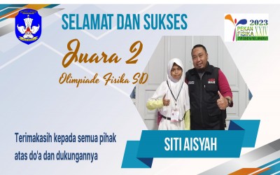 Juara 2 Olimpiade Fisika 2023